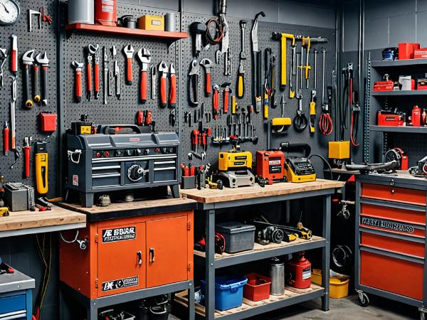BH Repair Service workshop interior showing professional tools and equipment